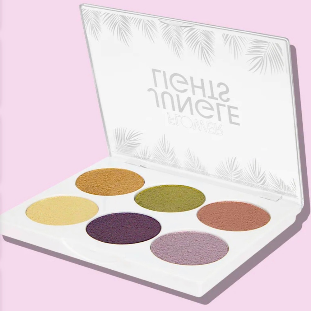 LAST ONE! FLOWER BEAUTY “JUNGLE LIGHTS” SHADOW PALETTE 6 Shades NEW - Picture 5 of 5